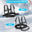 Kids Ski and Snowboard Training Harness with Speed Control Leashes for Beginners 4