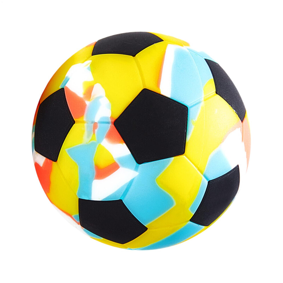 Muscle Massage Ball FootballShape, Manual Silicone Massage Ball for Feet, Shoulders Back Hands, Elastic Training Device