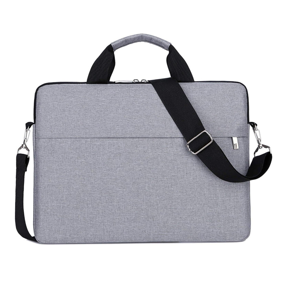 Laptop Bag 13 Inch / 14 Inch / 15.6 Inch Shockproof Lightweight Shoulder Bag Notebook Bag And Laptop Sleeve Laptop Bag 15.6' Gray 9347817917246