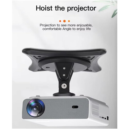 Desk Projector Stand Holder 360Degree Rotating Bracket, Ceiling Mount Bracket, Multifuctional Stand 2