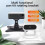 Desk Projector Stand 360Degree Rotating Bracket Ceiling Mount Projector Bracket Multifunctional Adjustable Holder 4