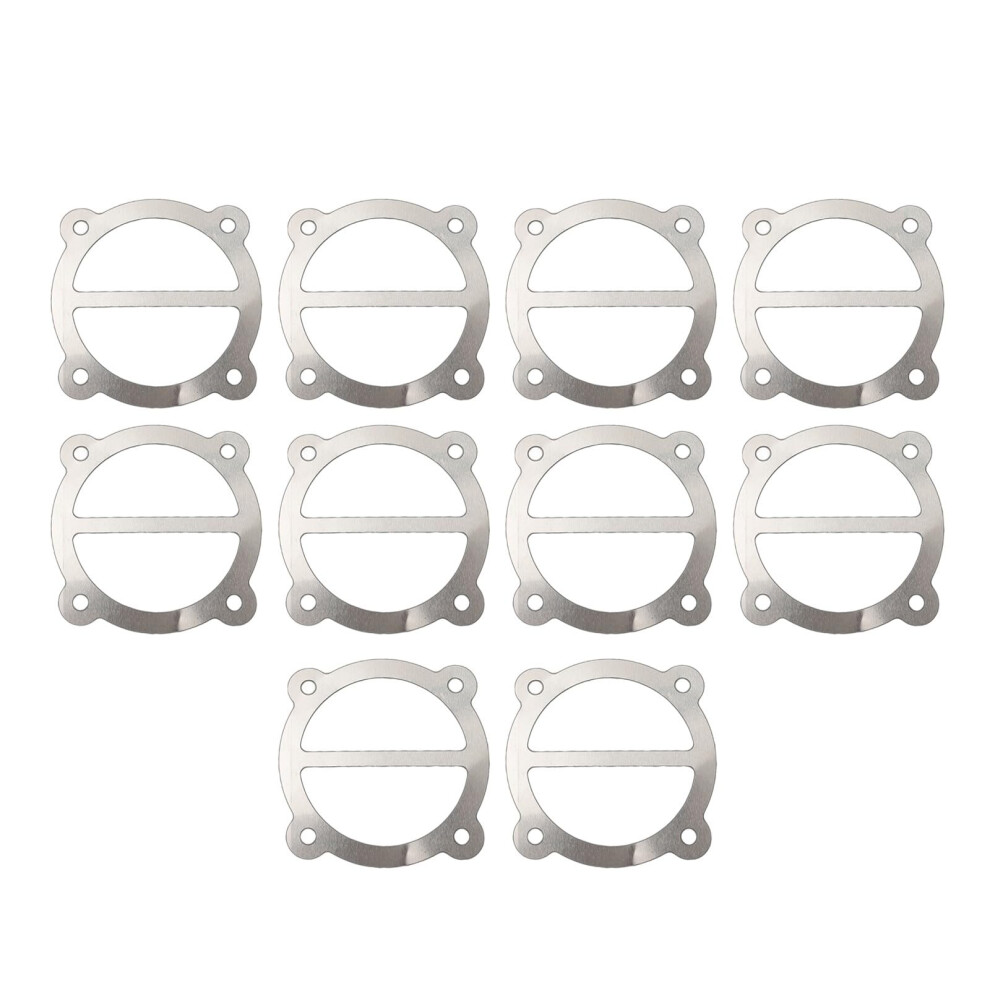 Air Compressor Valve Plate Gasket Washers Aluminum, 10 Pcs, For 51/65 Type Cylinder Heads 9189345052095