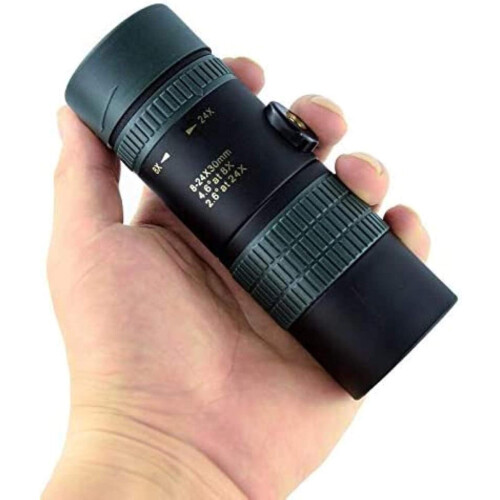 Binoculars Portable  Power 824x30 Zoom Monocular Telescope Foldable Handheld Retractable Design 1
