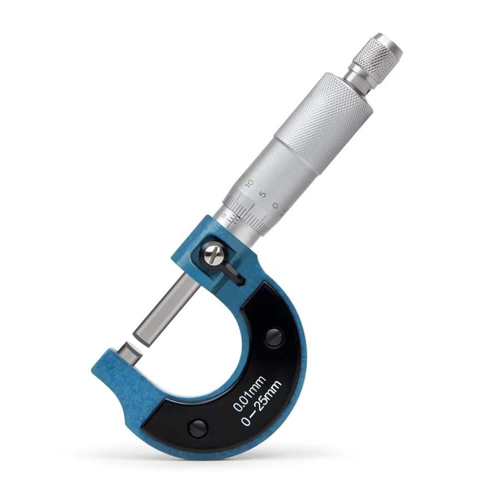 25Mm Outside Diameter Micrometer External Caliper 025Mm Range Precision Measuring Tool 9189345052323