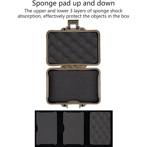Shockproof Protective Hard Case Dry Box For Instruments And Equipment Outdoor Survival Box 2