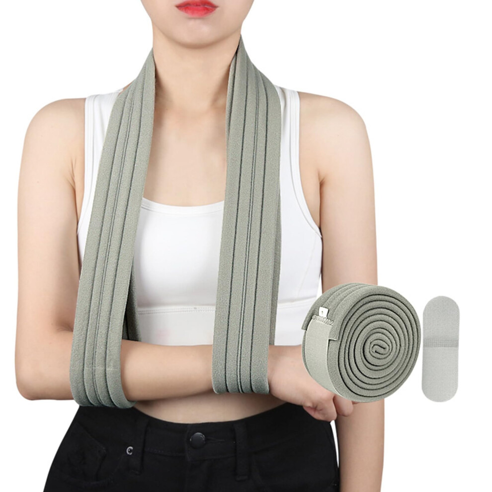 Light/Grey Fixation Shoulder Slings Post Surgery Arm Immobilization Sling For Arm Fracture Recovery Rotator Cuff Tear