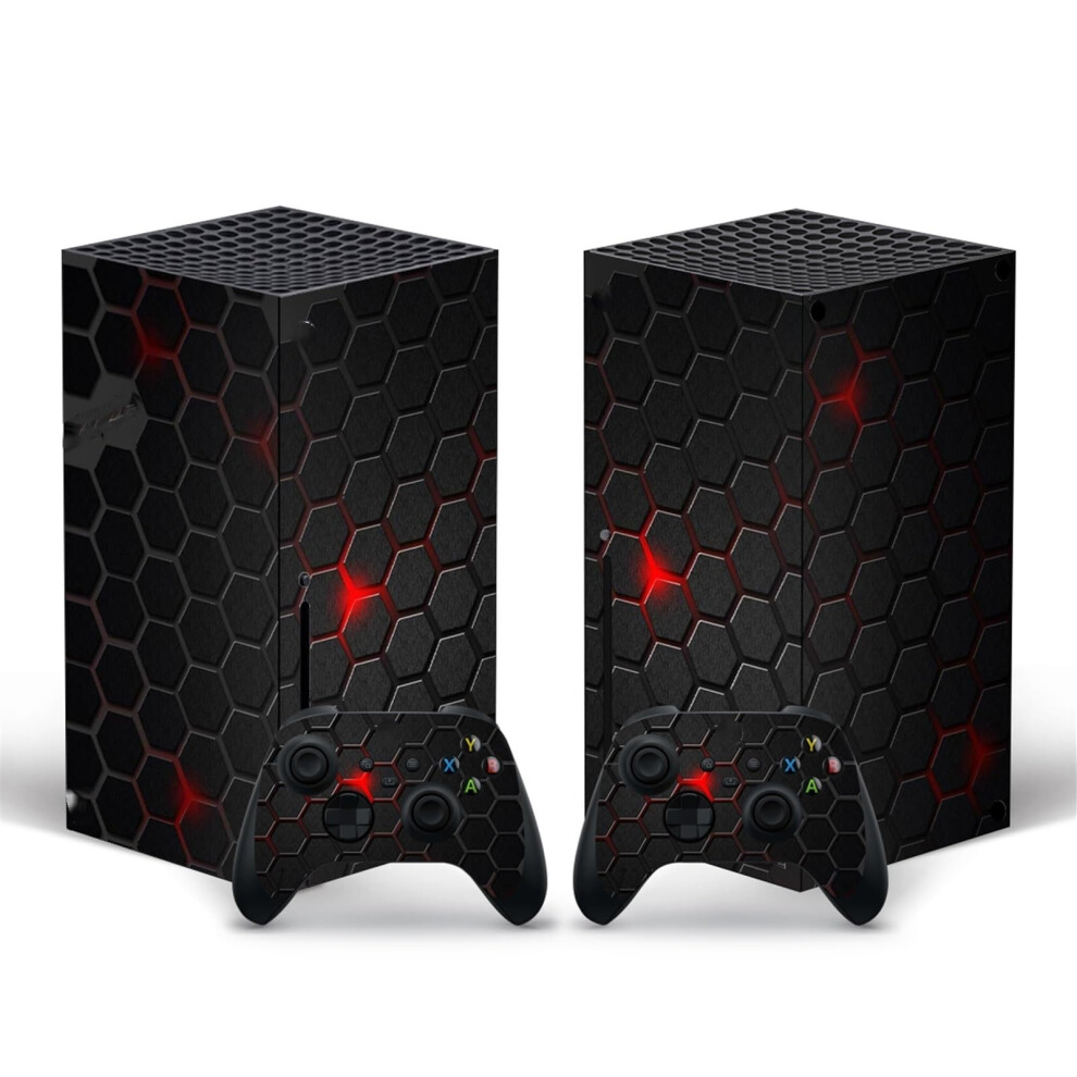 Protective Vinyl Skin Stickers For Series X Console With 2 Controller Skins 9412369160225