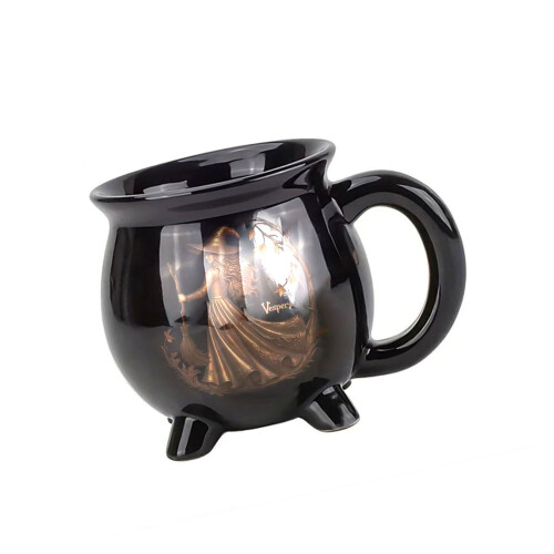 Tasse de chaudron de sorcière d'horreur d'halloween,-Style C