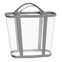 Waterproof Foldable Clothes Bin Odor Resistant Meshes-Gray XL