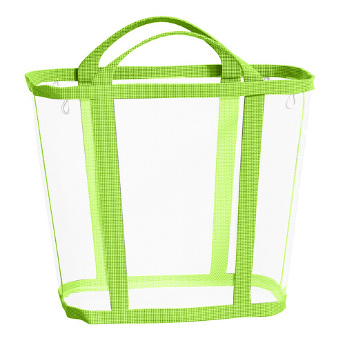 Waterproof Foldable Clothes Bin Odor Resistant Meshes-Green XL