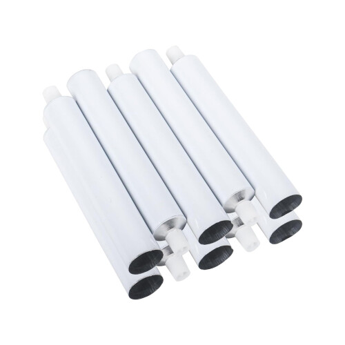 10 stuks draagbare verfbuizen samendrukbare aluminium container