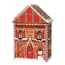 Seasonal Decorative Iron Storage Unit For-Gingerbread man