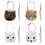 Cute pet storage  clear storage box, pet Key-Yellow eyeball 2