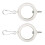 2 Flag Clips Rotating Hardware Anti Tangles for Garden-S 1
