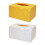 Whimsical Cheese Theme Napkin Container Multipurpose-White 2