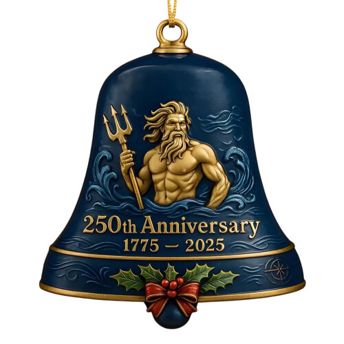 250th Anniversary Acrylic Bell Ornament Christmas Tree Bell-2 1