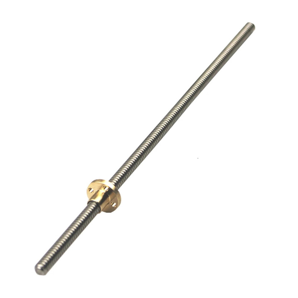 Lead Ball Screw With Nut T8 Lead Screw 8Mm Lead 2Mm Pitch 8Mm Od Length 1001200Mm Brass Nut 900Mm 9189345052705