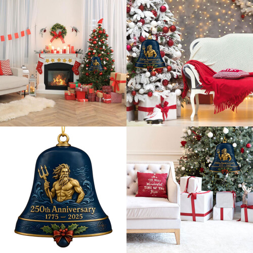 250th Anniversary Acrylic Bell Ornament Christmas Tree Bell-2 2