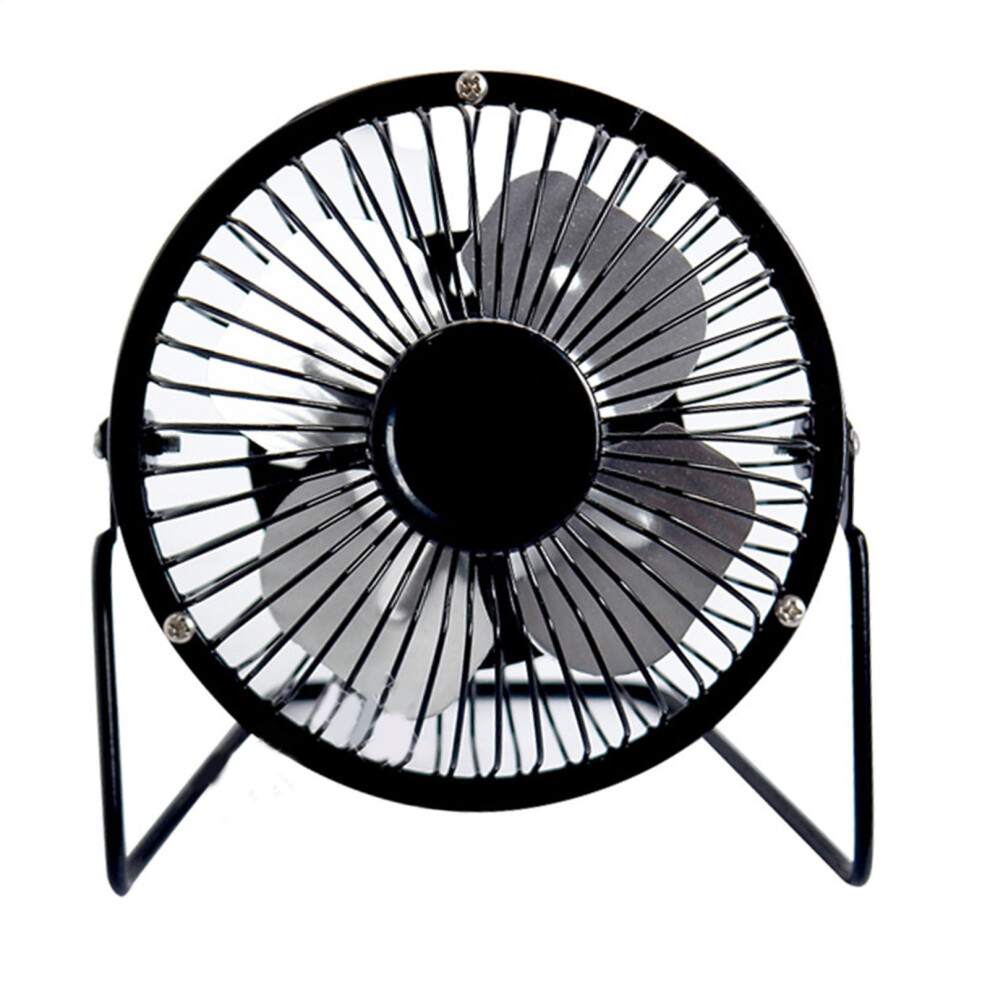 Portable 360 Rotation Fan, Exquisite Appearance Air Cooling Electric Fan With Durable Metal Construction For Home Office (4 Inch) 9468298089137