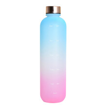 Motivational Drinking Reminder Bottle, Leakproof 32oz Hydration Bottle, Reusable BPA-Free Plastic for Fitness, Outdoor, Indoor Activities