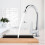 Elegant Kitchen Faucet, Solid Brass Construction, Precision Thread Fixation And Gravity-Cast Base For Stability And Durability, Rust-Resistant Body, D 6