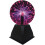 Interactive Light Show Magic Plasma Ball, Red 5 Inch Science Ball Creates Dynamic Visual Effects, Touch Sensitive Ion Sphere Lamp, Decorative For 1