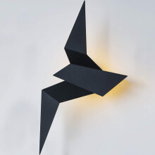 Nástenné svietidlá s geometrickým tvarom, moderné LED nástenné svietidlá pre elegantné moderné nástenné svietidlo, inšpirované origami,