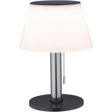 Portable Touch Control Lamp with Metal Base, Cordless Rechargeable LED Table Light with Stepless Dimming, Memory Function and Low Battery Alert for
