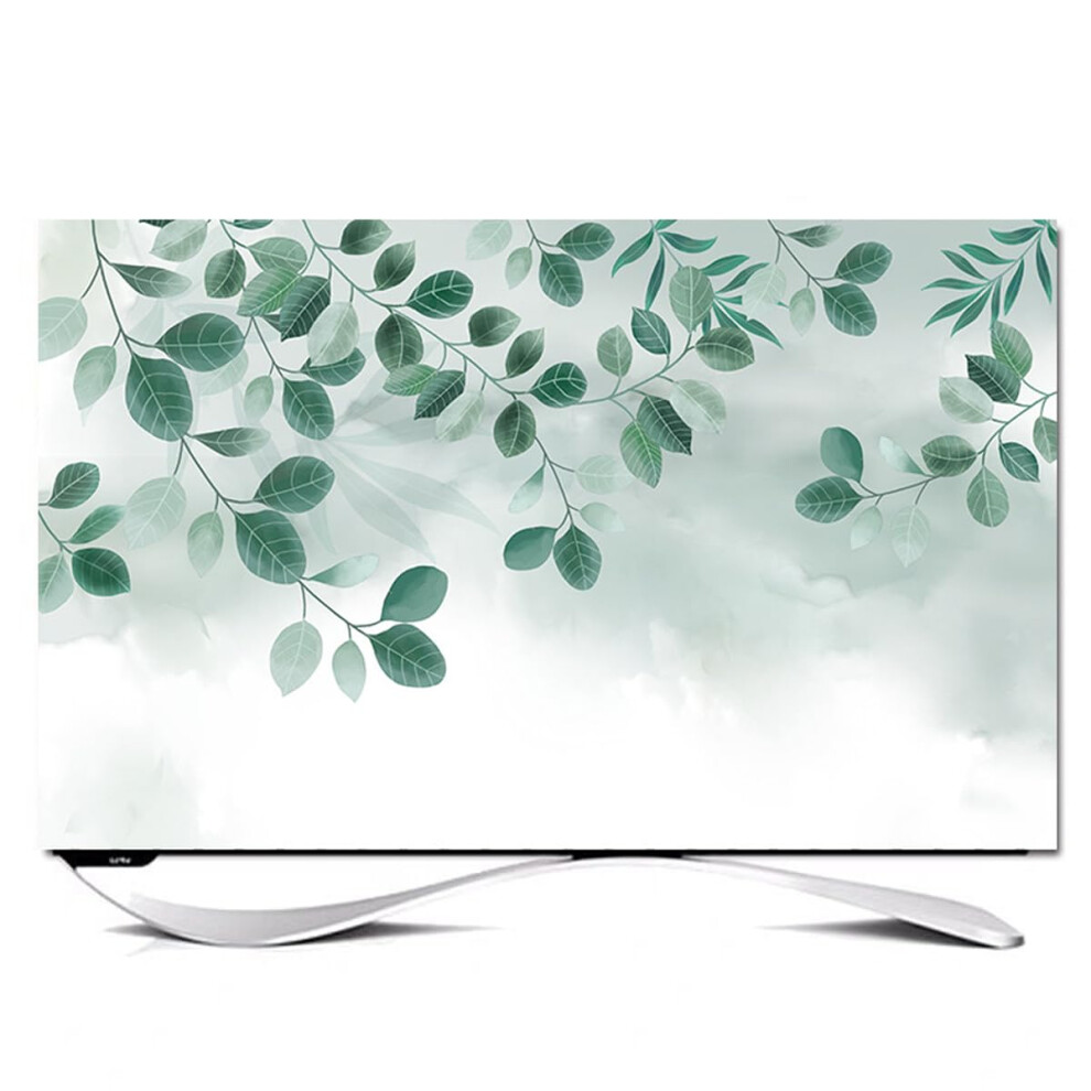 Floral Print Tv Dust Cover Fits 3280 Inch Televisions Polyester Screen Cover 4548 Inch (110X65cm) Color A 9412369160799