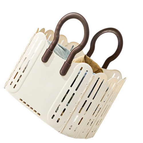Panier à linge pliable, plan pliable, substance de-C