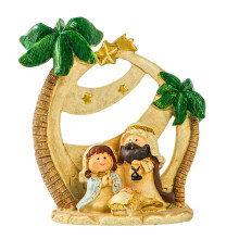 Figurines de la Nativité de Noël Figurine de la Sainte-Style C