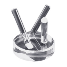 Porte-balle de Golf de Sport transparent, 3 pieds de Support,-L