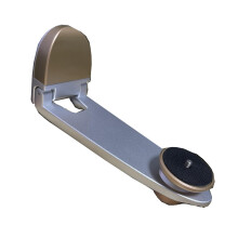 Projector Wall Bracket Aluminum Alloy Display Rack Foldable Easy Storage For Home And Hotel Use Gold Or Silver