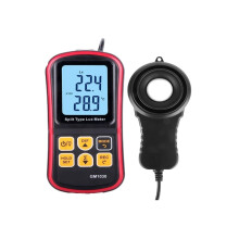Digital Luxmeter Light Meter 200,000 Lux Photometer Illuminometer GM1030 UV Meter Mini Handheld