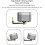 Space Saving Projector Wall Mount Adjustable Angles Rotatable PTZ Coffee Gold Finish For Home Entertainment 2