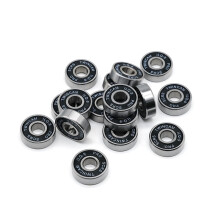 8pcs 6082RS ILQ9 Black Skateboard Bearings Suitable for Roller Skates 6082RS 8 x 22 x 7 mm Cheerfully