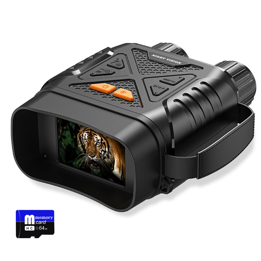 Night Vision Device 2K, Ir7 850Nm 800M, 10X Zoom 28Mm Lens, 2000Mah Binoculars 9412369161697