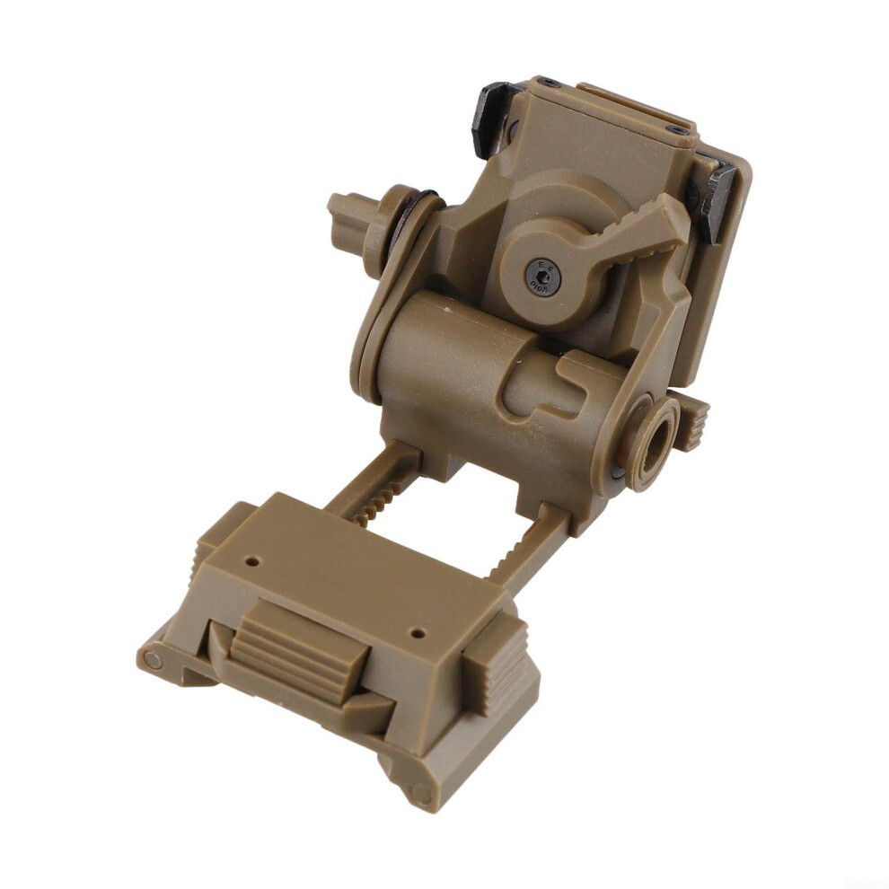 L4g24 Helmet Mount For Night Vision Nvg Bracket Aluminum Mud Color Black 9365049916431