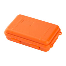 Outdoor Survival Box Portable Camping Tool Case Shockproof Waterproof Storage Box Large Orange Sealed Box