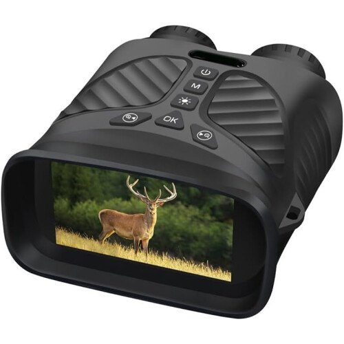 Easytouse night vision device with an intuitive control interface for all users, black. 1