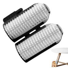 Cat corner, massage brush, massage comb with catnip, soft for long and short hair, kittens, pet, wall, desk, bookshelf, black