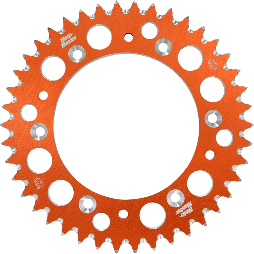Moto Master Orange 7075 Racing Sprocket For Gas Gas Mc50 2023-2025 Rear 40T