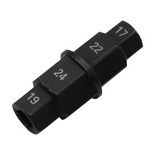 Motorbike Spindle Key Wrench 17/19/22/24mm Spindle Socket Adapter Removal Tool For Motorcycle
