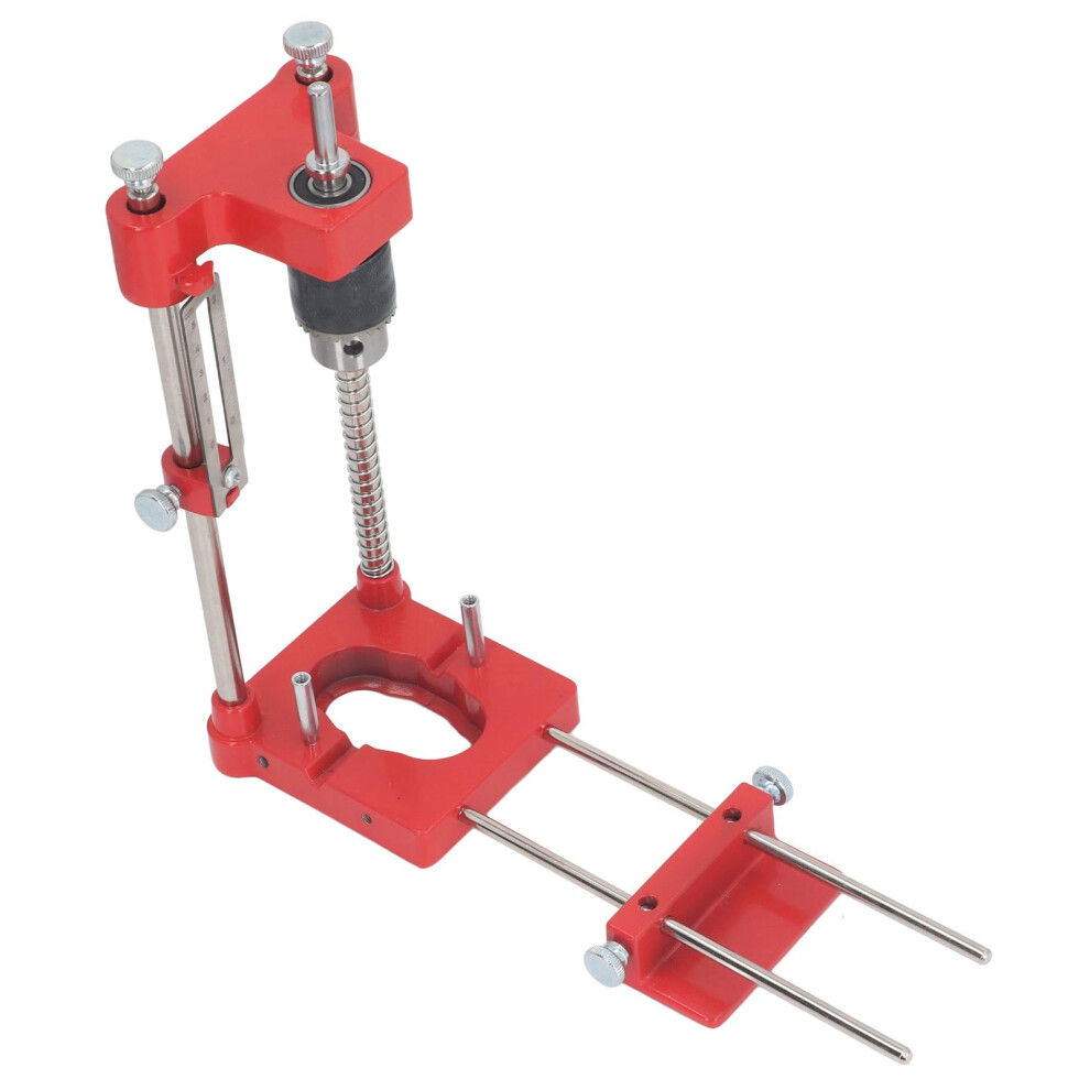 Woodworking Drill Locator Portable Aluminium Alloy Hole Punch Template Tool Drilling Holes 9189345054020