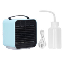 Verfris je ruimte met deze 2-in-1 luchtkoeler en negatieve ionen luchtreiniger. Deze draagbare mini-airconditioner biedt veelzijdige koelopties en