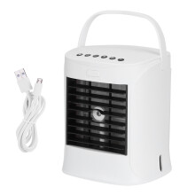 Ladattava mini-ilmastointilaite toimisto-asuntolaan, henkilökohtainen ilmastointilaite nopealla Bluetooth-pariliitoksella, monitoiminen