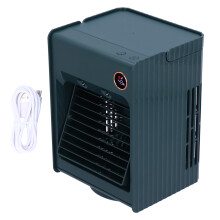 Refroidisseur évaporatif à économie d'énergie, climatiseur portable avec écran tactile et tête oscillante, ventilateurs suspendus silencieux