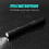 Durable Aluminum Construction Mini Light, Diffused Beam Illumination Pen Flashlight for Close-Up Tasks 4