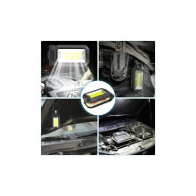 Wiederaufladbare Taschenlampe/Arbeitsleuchte für Notstromversorgung, ergonomischer Griff, Magnetfuß, verschiedene Lichtmodi, kompakt, leicht,