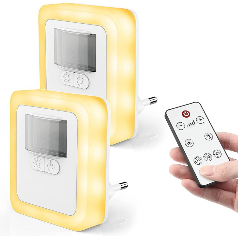 Compact Design Nightlight, Amber Light With Motion Sensor For Children's Room, Bedroom, Hallway, Energy Efficient And Impact Resistant 9433291682364